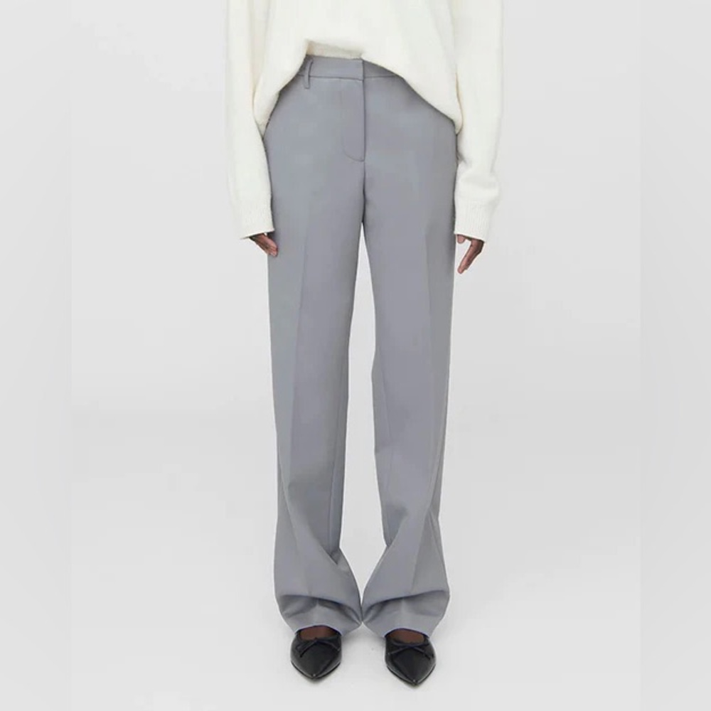 Anine Bing Classic Pants in Grey